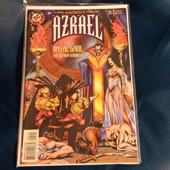 New Azrael DC Comics # 5 ,# 6 1995 Vintage - Picture 2 of 2